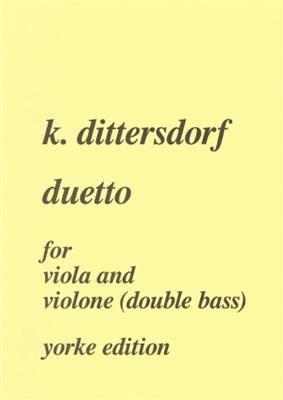 Carl Ditters von Dittersdorf: Duetto in E flat: Gemischtes Duett
