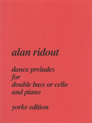 Alan Ridout: Dance Preludes: Kontrabass Solo