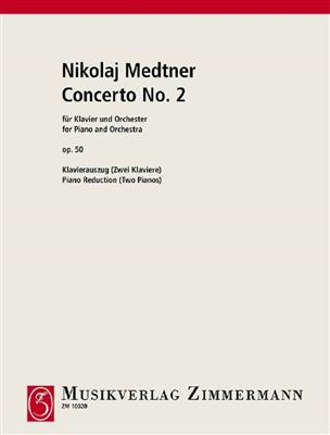 Nikolai Medtner: Zweites Klavierkonzert c-Moll op. 50: Klavier Duett