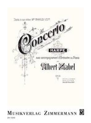 Albert Zabel: Concerto c-Moll op. 35: Orchester mit Solo