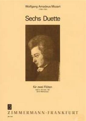 Wolfgang Amadeus Mozart: Sechs Duette Fur Zwei Floten KV.157: Flöte Duett