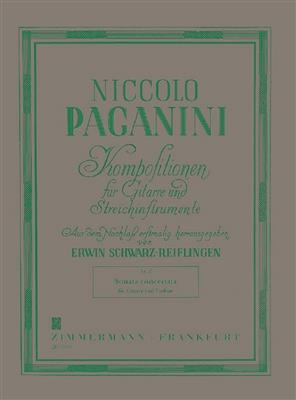 Niccolò Paganini: Sonata Concertate: (Arr. Erwin Schwarz-Reiflingen): Violine mit Begleitung