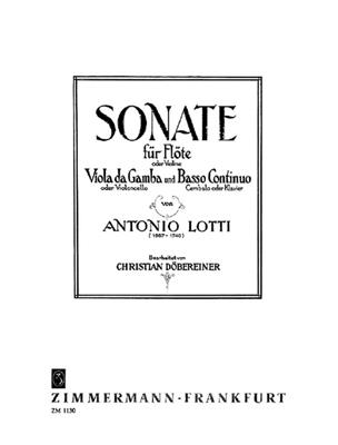 Antonio Lotti: Sonate: Kammerensemble