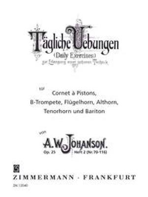 August Wassiljewitsch Johanson: Tägliche Übungen op. 25 Heft 2: Trompete Solo