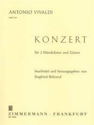Antonio Vivaldi: Konzert Fur 2 Mandolinen Und Gitarre: (Arr. Siegfried Behrend): Gitarren Ensemble
