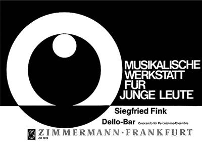 Siegfried Fink: Dello-Bar: Percussion Ensemble