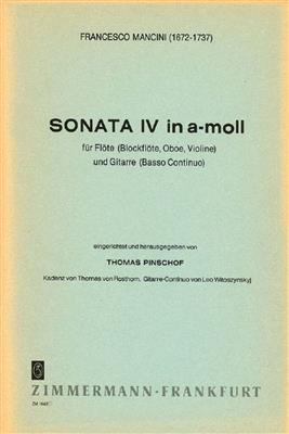 Francesco Mancini: Sonata IV a-Moll: (Arr. Thomas Pinschof): Sonstoge Variationen