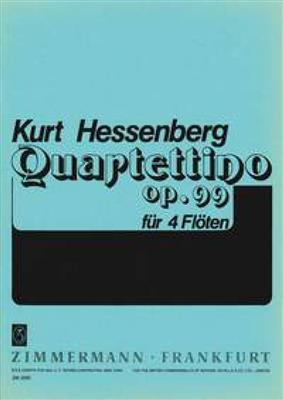 Kurt Hessenberg: Quartettino op. 99: Flöte Ensemble