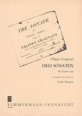 Filippo Gragnani: Drei Sonaten: Gitarre Solo