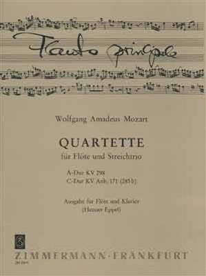 Wolfgang Amadeus Mozart: Quartet in A K.298 And Quartet In C K.171: Flöte mit Begleitung