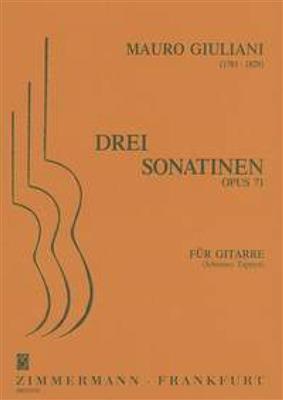 Mauro Giuliani: Drei Sonatinen op. 71: (Arr. Johannes Tappert): Gitarre Solo