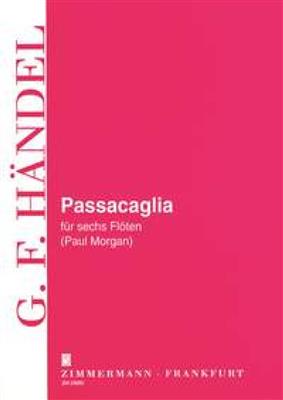 Georg Friedrich Händel: Passacaglia: (Arr. Paul Morgan): Flöte Ensemble