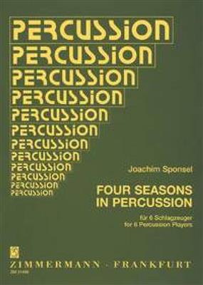 Joachim Sponsel: Four Seasons: Percussion Ensemble