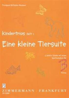 Friedgund Göttsche-Niessner: Kindertrios Heft 1: Eine kleine Tiersuite: Flöte Ensemble
