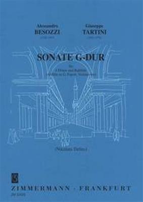 Alessandro Besozzi: Sonate G-Dur: (Arr. Nikolaus Delius): Flöte Ensemble