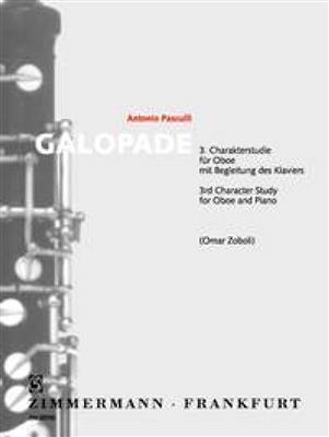 Antonio Pasculli: Galopade: (Arr. Omar Zoboli): Oboe mit Begleitung