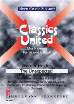 Werner Heider: The Unexpected (Das Unerwartete): Kammerensemble