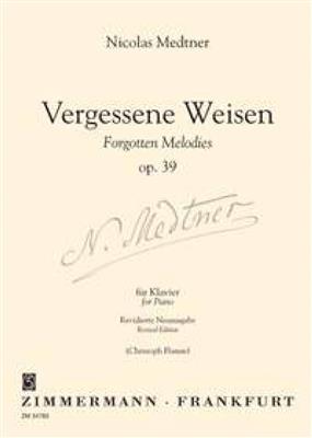 Nikolai Medtner: Vergessene Weisen op. 39: (Arr. Christoph Flamm): Klavier Solo