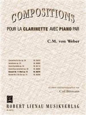Carl Maria von Weber: Clarinet Concerto No.1 In F Minor Op.73: Klarinette mit Begleitung