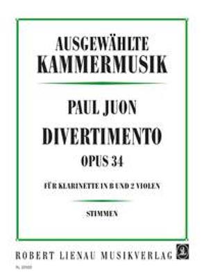 Paul Juon: Divertimento op. 34: Kammerensemble