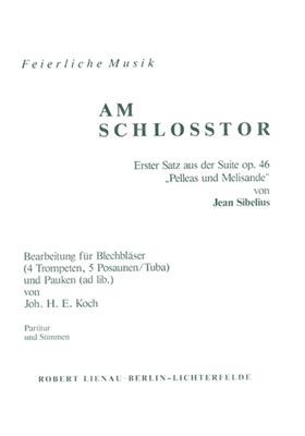 Jean Sibelius: Am Schloßtor op. 46/1: (Arr. Neville MacKinder): Blasorchester