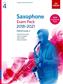Saxophone Exam Pack Grade 4 2018-2021