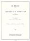 Études et Sonates pour hautbois solo Vol. 1