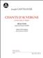 Joseph Canteloube: Chants d'Auvergne: Gesang mit Klavier