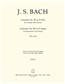Johann Sebastian Bach: Harpsichord Concerto No.3 in D major: Cembalo