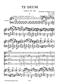 Antonín Dvořák: Te Deum Op.103: (Arr. Karel Solc): Gemischter Chor mit Ensemble