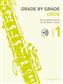 Grade by Grade - Oboe Grade 1: Oboe mit Begleitung