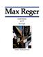 Max Reger: 12 Stucke Opus 59: Orgel