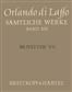 Orlando di Lasso: Sämtliche Werke, Band XIII (Motetten VII): Gemischter Chor mit Begleitung