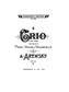 Anton Stepanovich Arensky: Piano Trio No.1 In D Minor Op.32: Klaviertrio