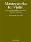 Joseph-Joachim Raff: Masterworks for Violin: (Arr. Gustave Saenger): Violine mit Begleitung