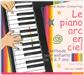 Le piano arc en ciel