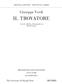 Giuseppe Verdi: Il trovatore: Opern Klavierauszug