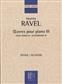 Maurice Ravel: Oeuvres Pour Piano - Volume III: Klavier Solo