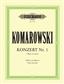 Anatoli Komarovsky: Violin Concerto No. 1 in E minor: Violine mit Begleitung