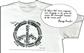 Agnus Dei (Peace Symbol) T-Shirt (Medium)