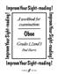 Improve your sight-reading! Oboe 1-3