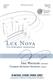 Eric Whitacre: Lux Nova: Gemischter Chor A cappella