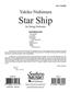 Yukiko Nishimura: Star Ship for String Orchestra: Streichorchester