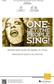 Daniel KL Chua: One: Let the People Sing: Gemischter Chor mit Begleitung