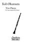 Koh Okumura: Two Pieces: Klarinette Solo