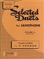 Selected Duets for Saxophone Vol. 2: Saxophon