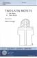 Edwin Fissinger: Two Latin Motets: Gemischter Chor mit Begleitung
