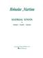Bohuslav Martinu: Madrigal Sonata: Kammerensemble