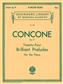Giuseppe Concone: 24 Brilliant Preludes, Op. 37: Klavier Solo