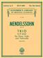 Felix Mendelssohn Bartholdy: Trio in D Minor, Op. 49: Klaviertrio
